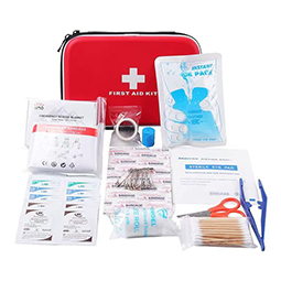 Botiquín de primeros auxilios EVA | Kit médico de emergencia para automóvil, hogar, oficina y rescate al aire libre