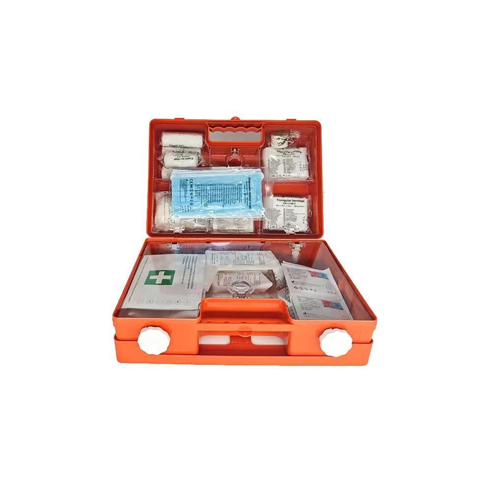 Botiquín de primeros auxilios industrial: cumple con DIN 13157 | Estuche duradero de ABS