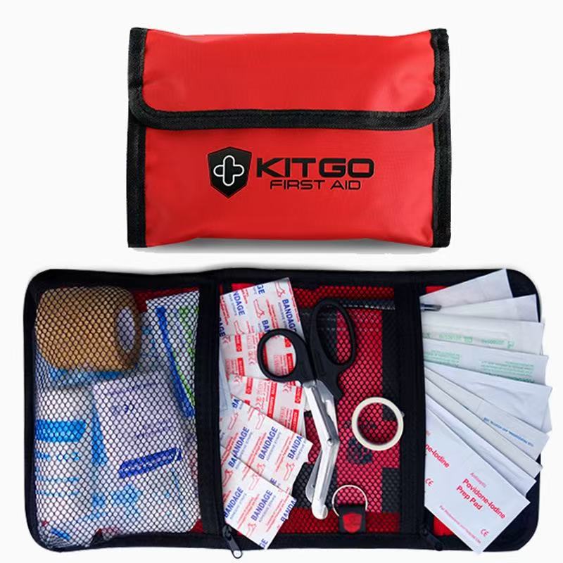 Botiquín de primeros auxilios portátil plegable Kebon - Bolsa de protección médica liviana