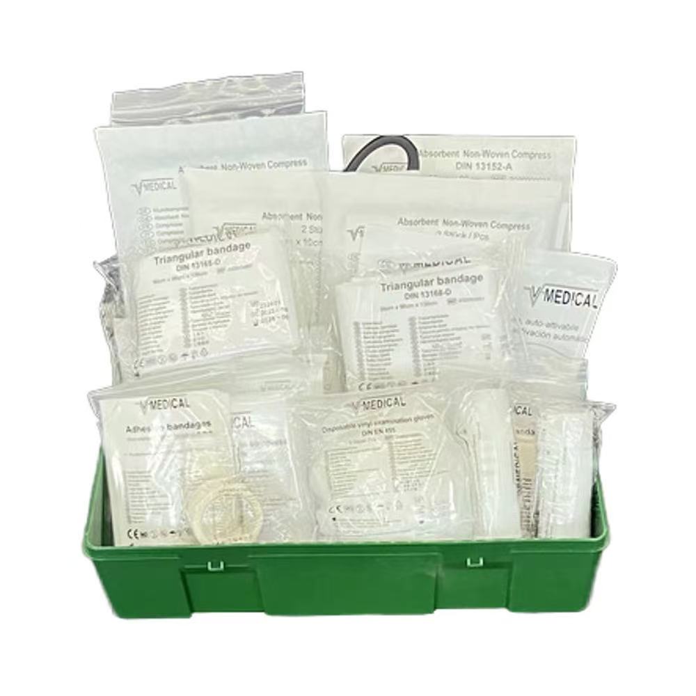 Botiquín de primeros auxilios médicos Kebon Plastic MDR DIN13157