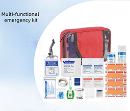 Lanza el nuevo botiquín integral de primeros auxilios rojo: compacto, multicapa y totalmente equipado para emergencias