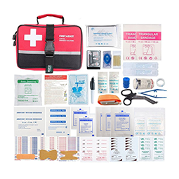 Lanzamiento de nuevo producto: botiquín de primeros auxilios para el hogar de primera calidad: solución de emergencia todo en uno, personalizable y compatible con MOLLE